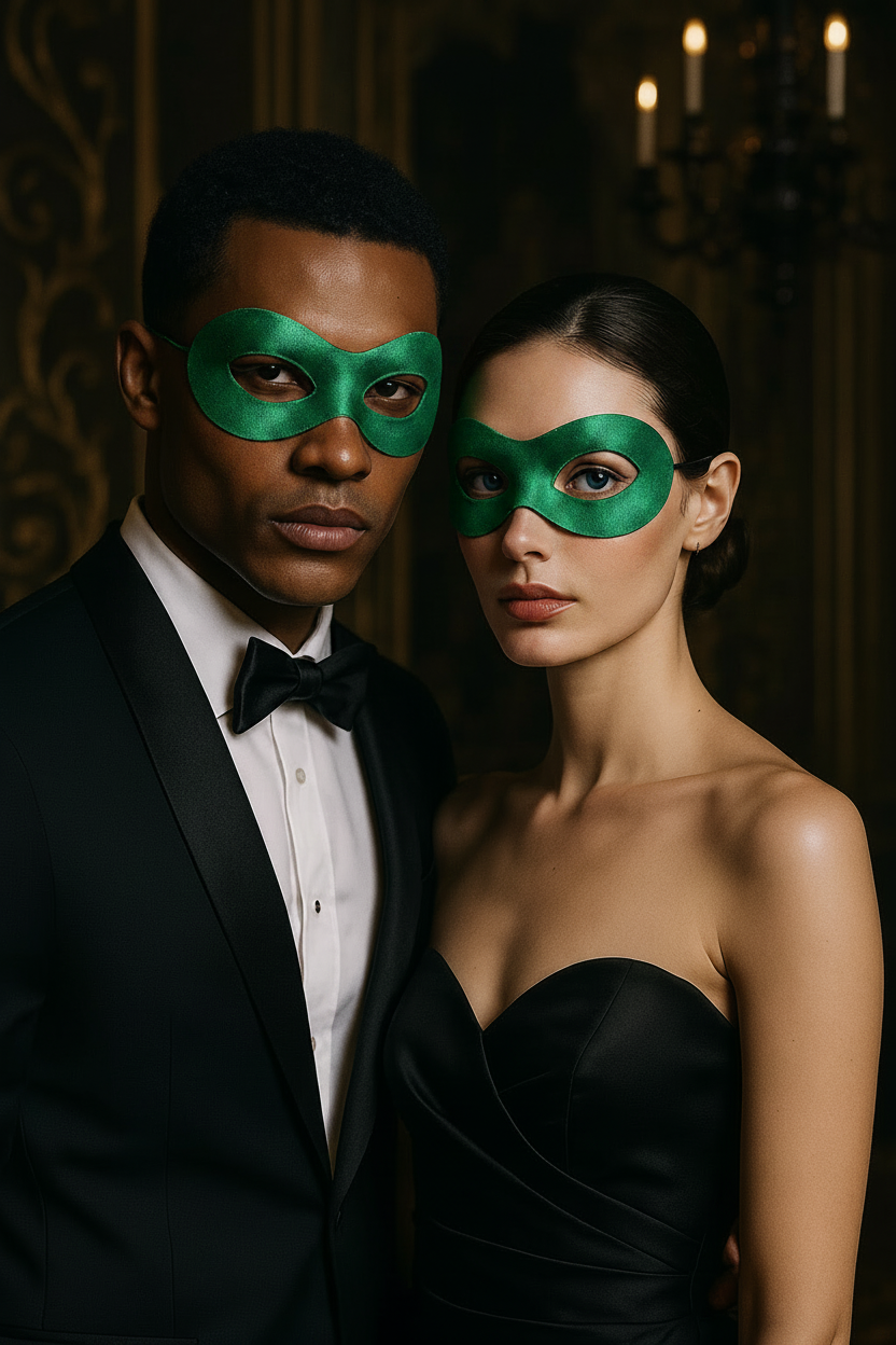 Bulk Masks - Subtle - 4-12-24 Pcs - Green