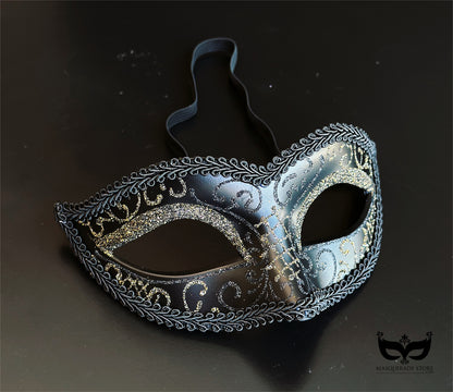 Bulk Masks - Midnight Elegance Venetian Collection