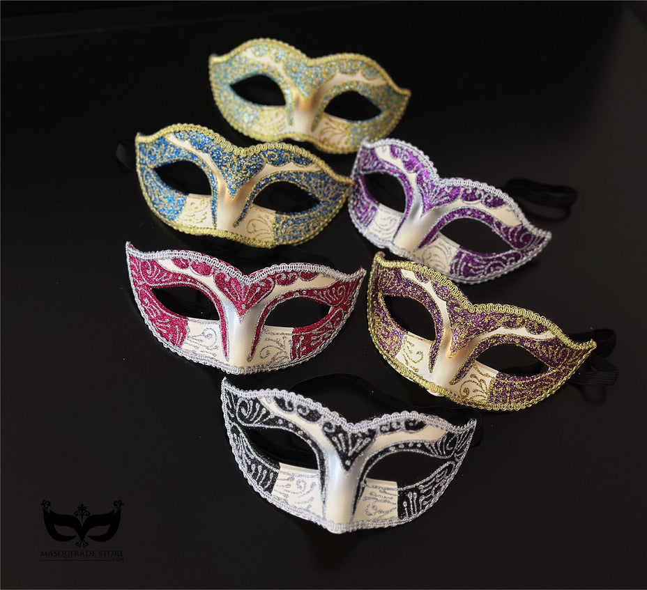 Bulk Masks - Venetian Glitter