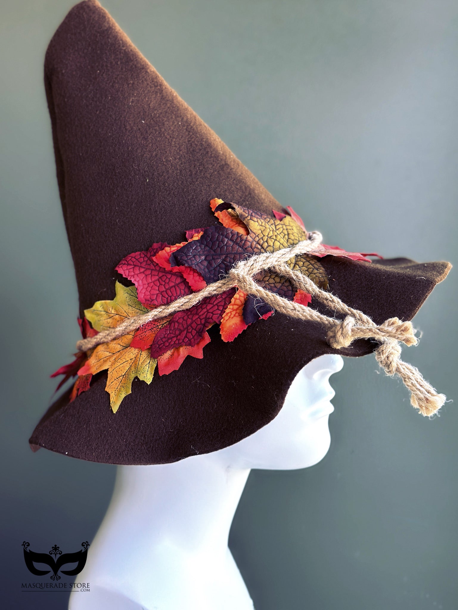 Harvest Hex – Brown Witch Hat