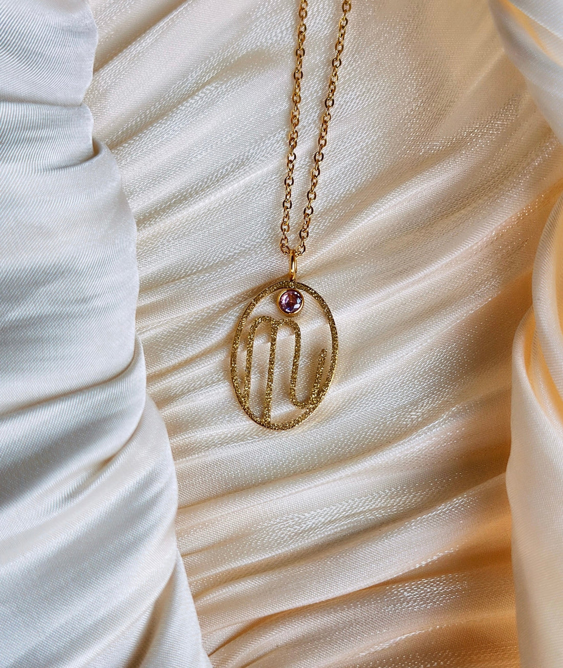 Scorpio - Zodiac Necklace (Gold)