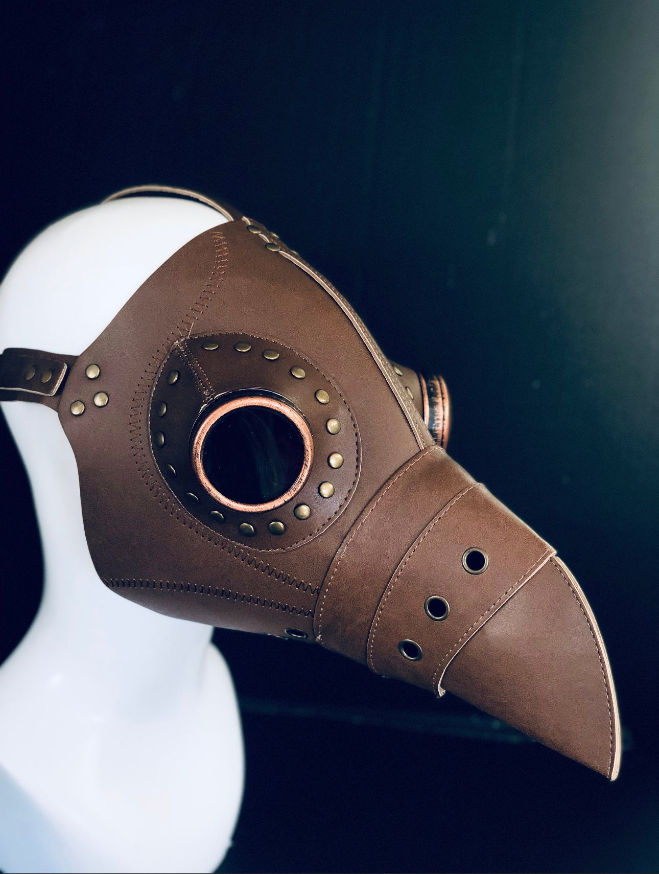 Parrot Plague Mask - Brown