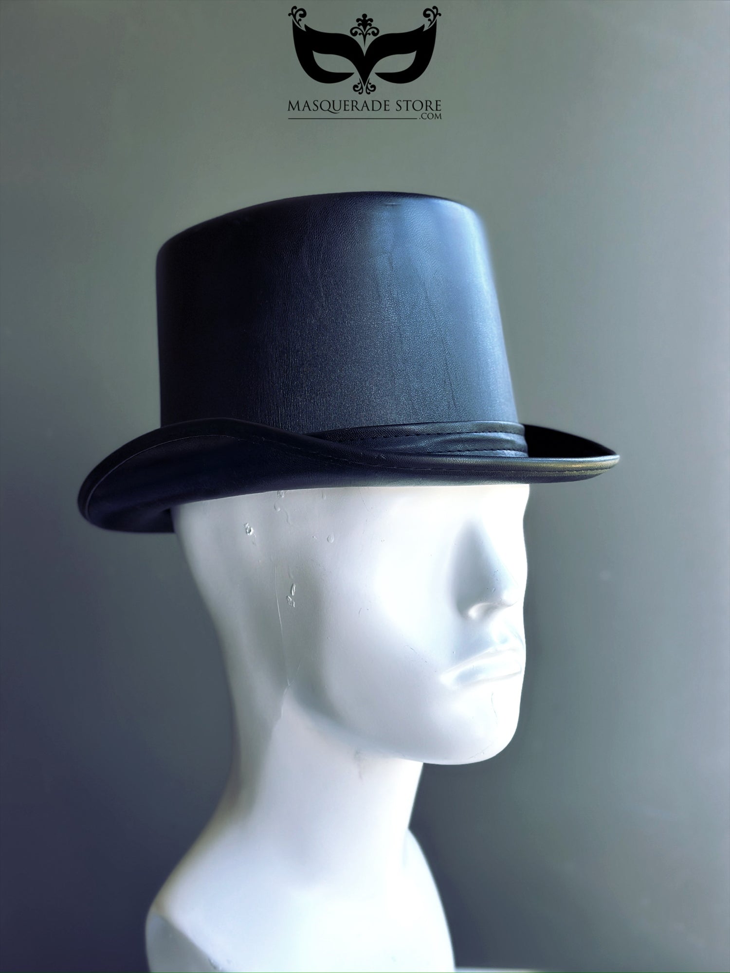 Classic Vegan Leather Top Hat