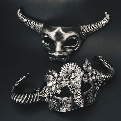 Minotaur and Nymph - Silver