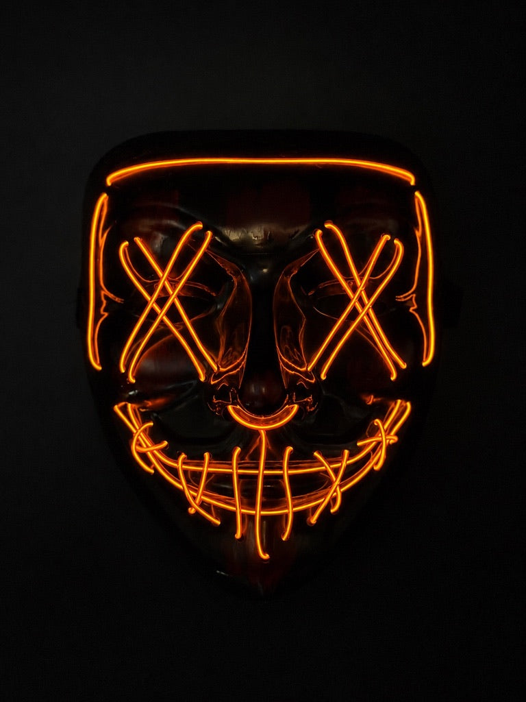 Bulk Masks - Neon Purge LED Collection