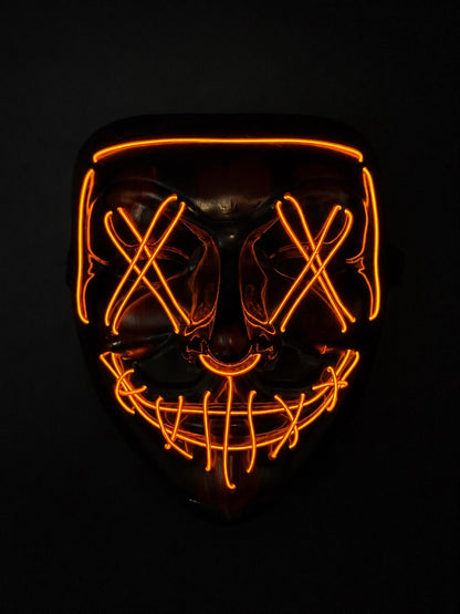 Bulk Masks - Neon Purge LED Collection