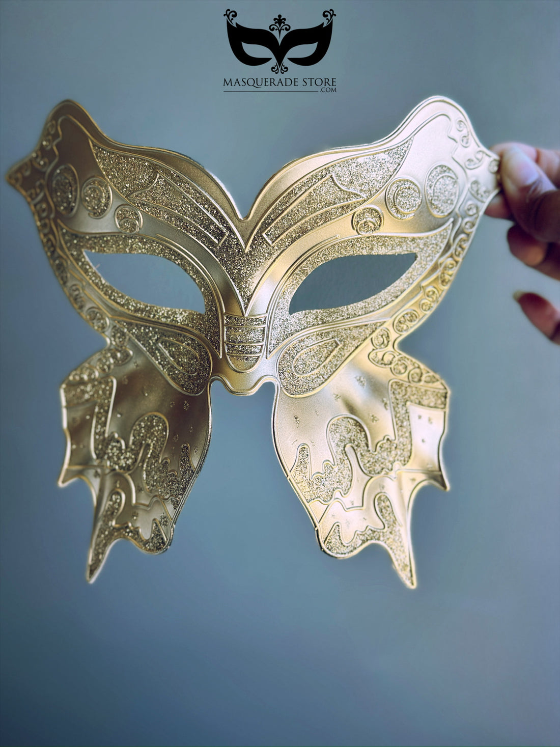 Golden Plague Wings - Womens Gold Mask
