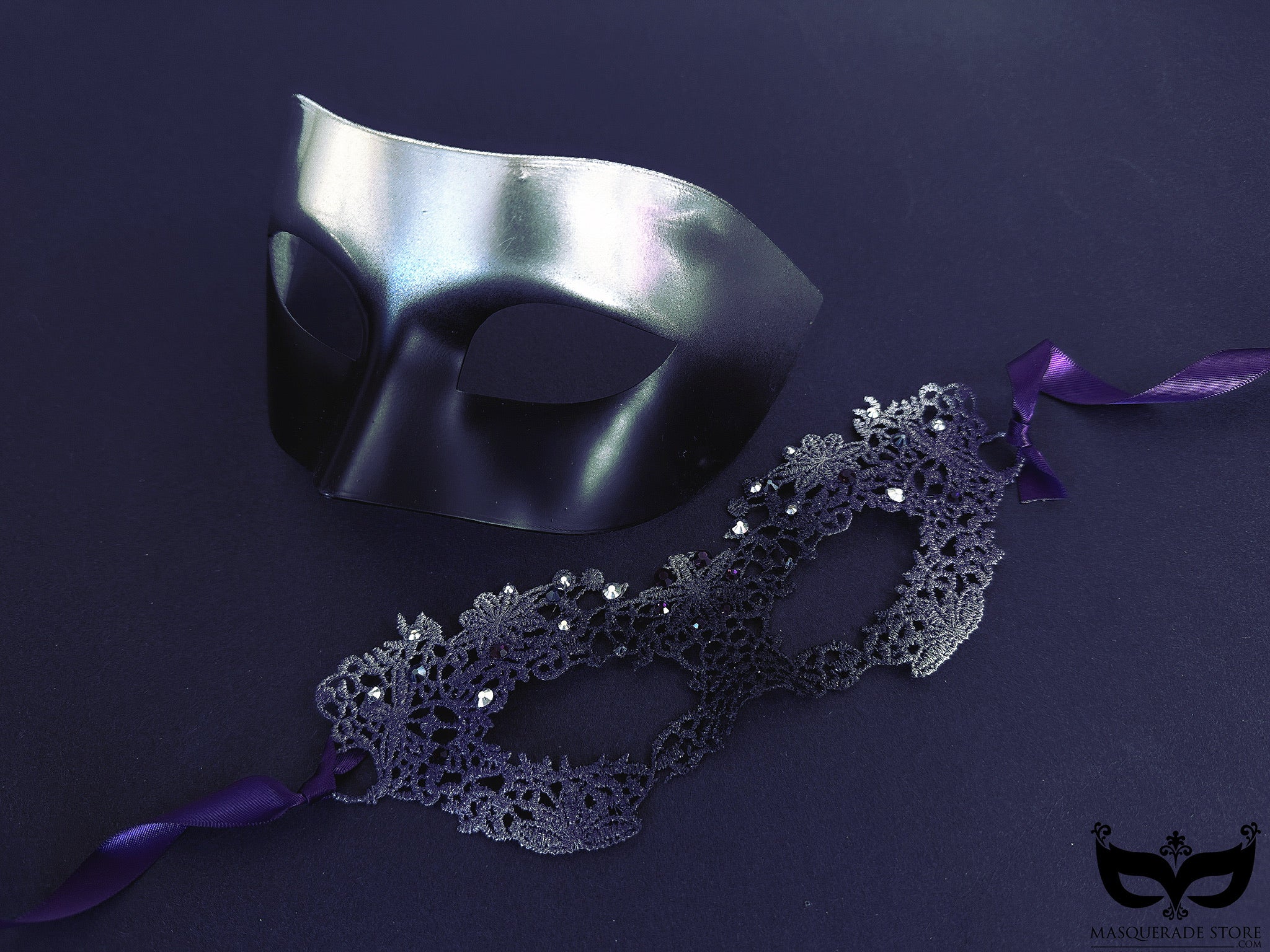 Purple Noir Pair