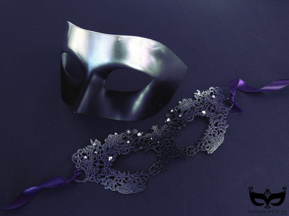 Purple Noir Pair