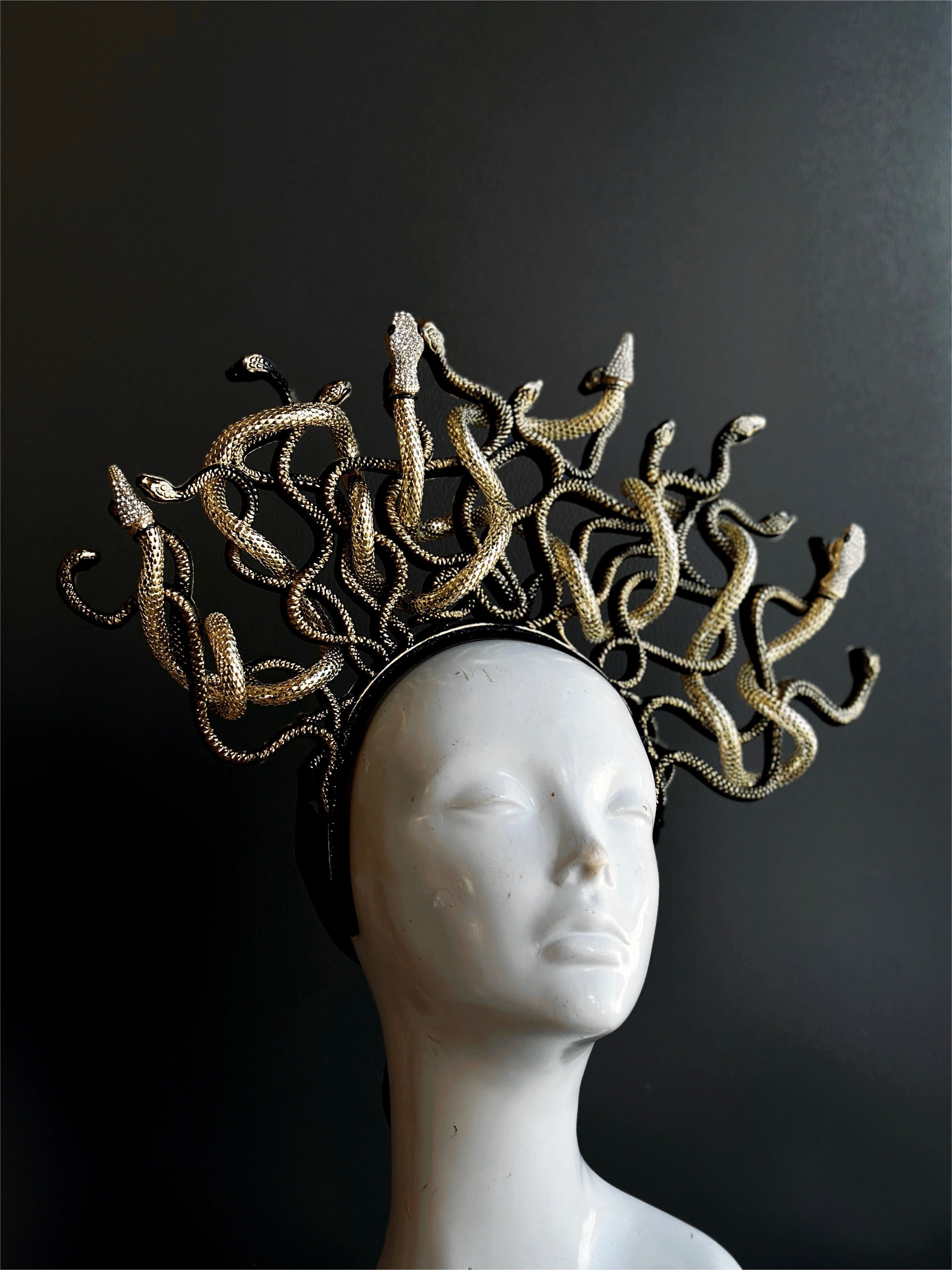 Medusa Snake Headpiece