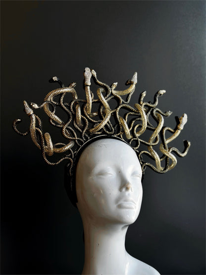Medusa Snake Headpiece
