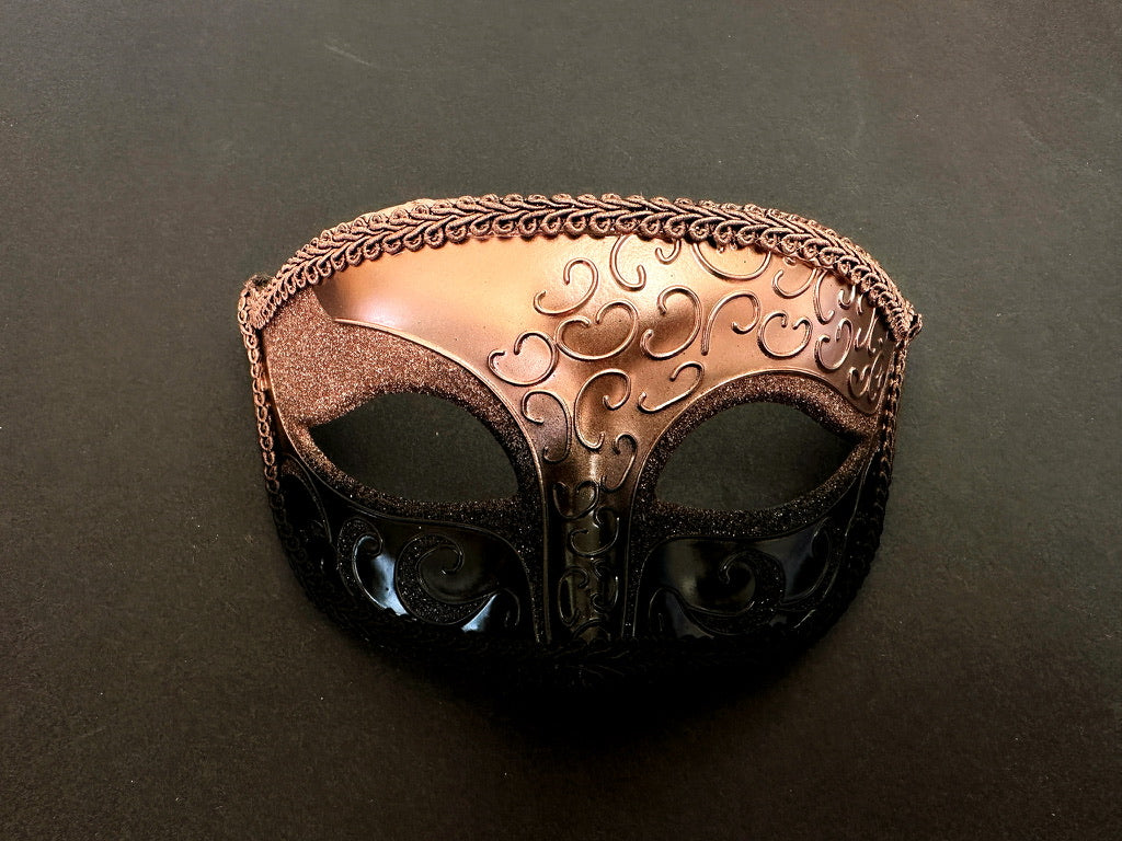 Obsidian Rose - Venetian Mask