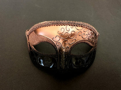 Obsidian Rose - Venetian Mask