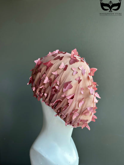 Whimsy Veil – Butterfly Mesh Hood