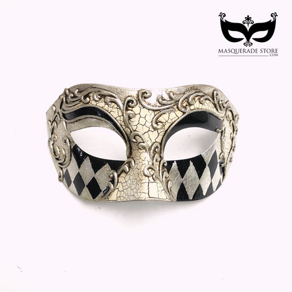 Carnival Majesty Pair – Silver &amp; Peacock
