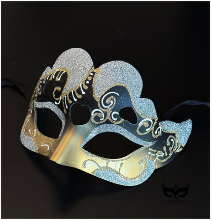Bulk Masks - Glitter Heart Masquerade Collection
