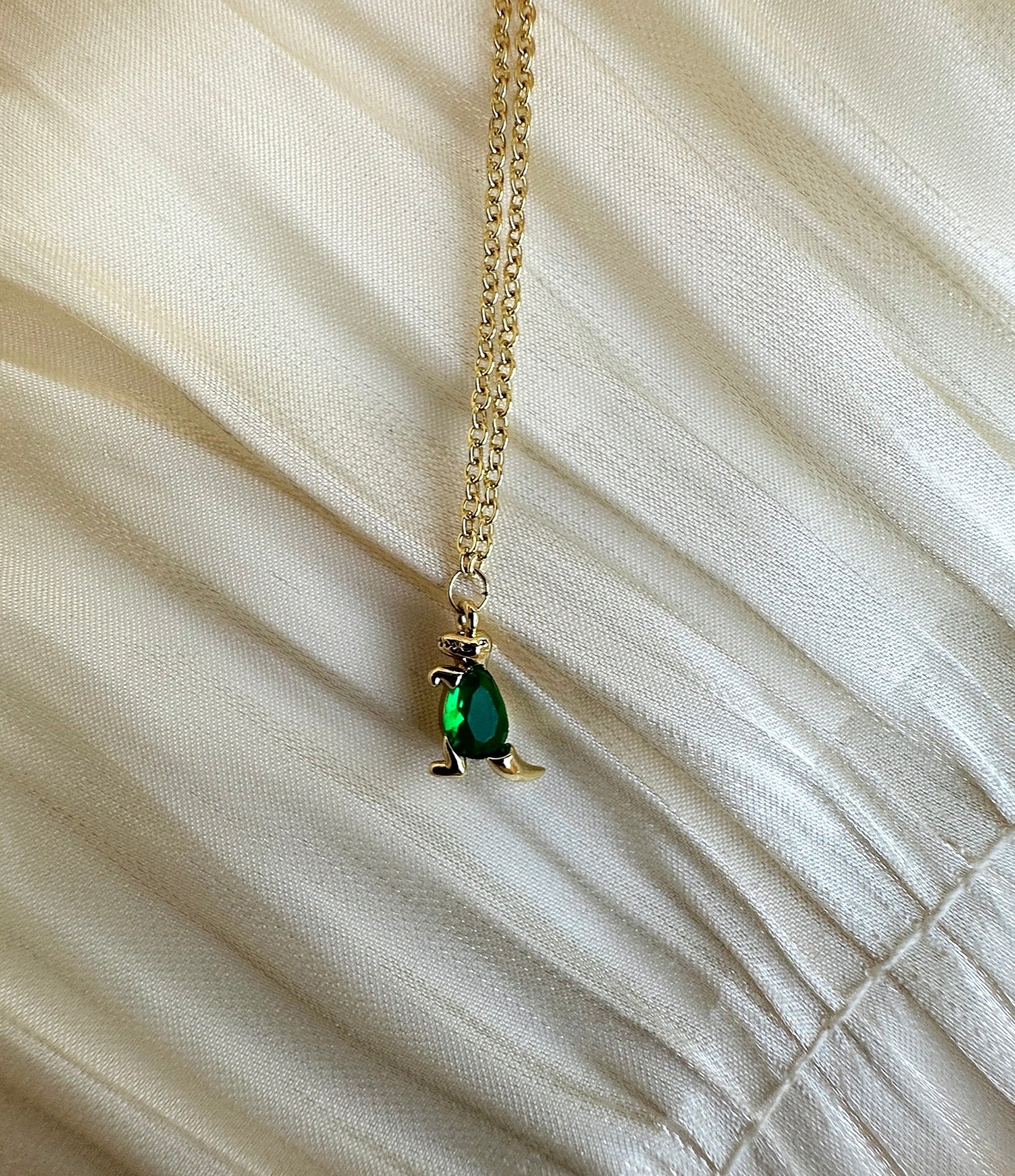 Dino - Necklace (Emerald)