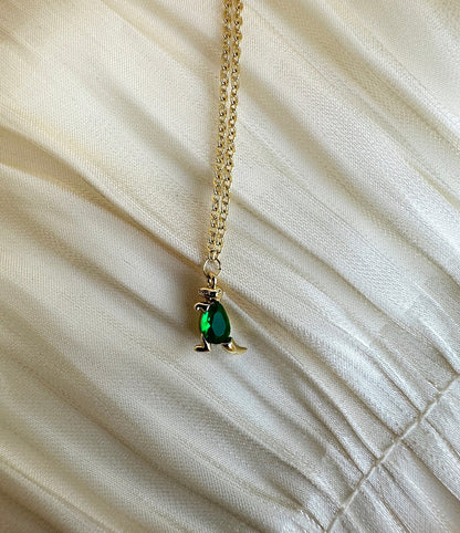 Dino - Necklace (Emerald)