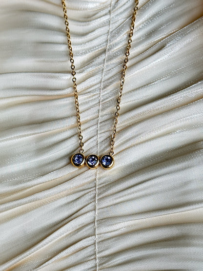 Amara - Necklace (Purple)