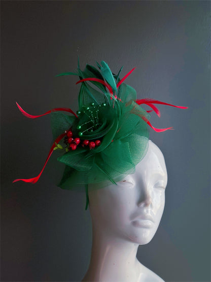 Christmas Celebration Fascinator