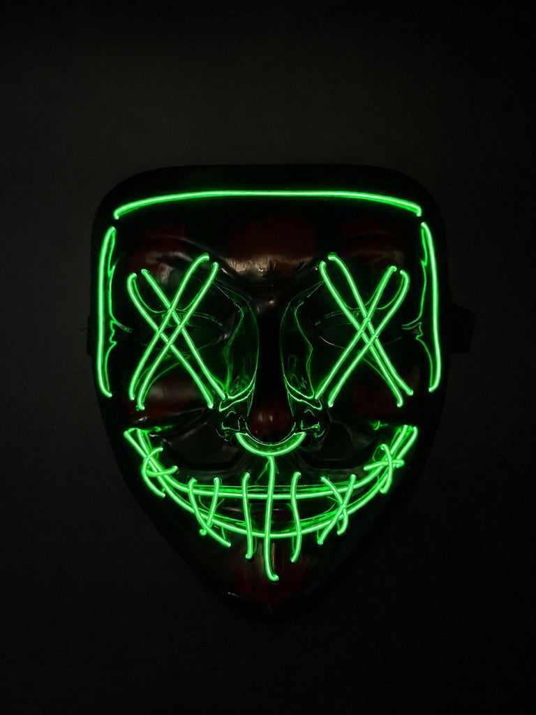 Bulk Masks - Neon Purge LED Collection