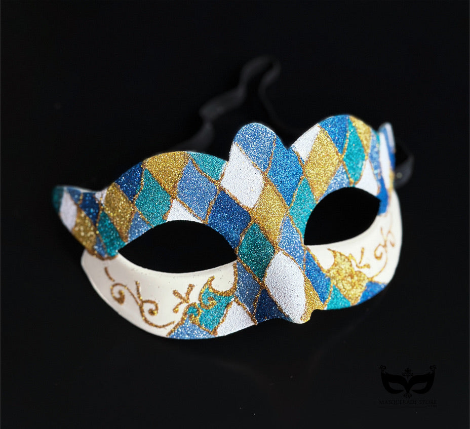 Bulk Masks - Harlequin Glitter Collection