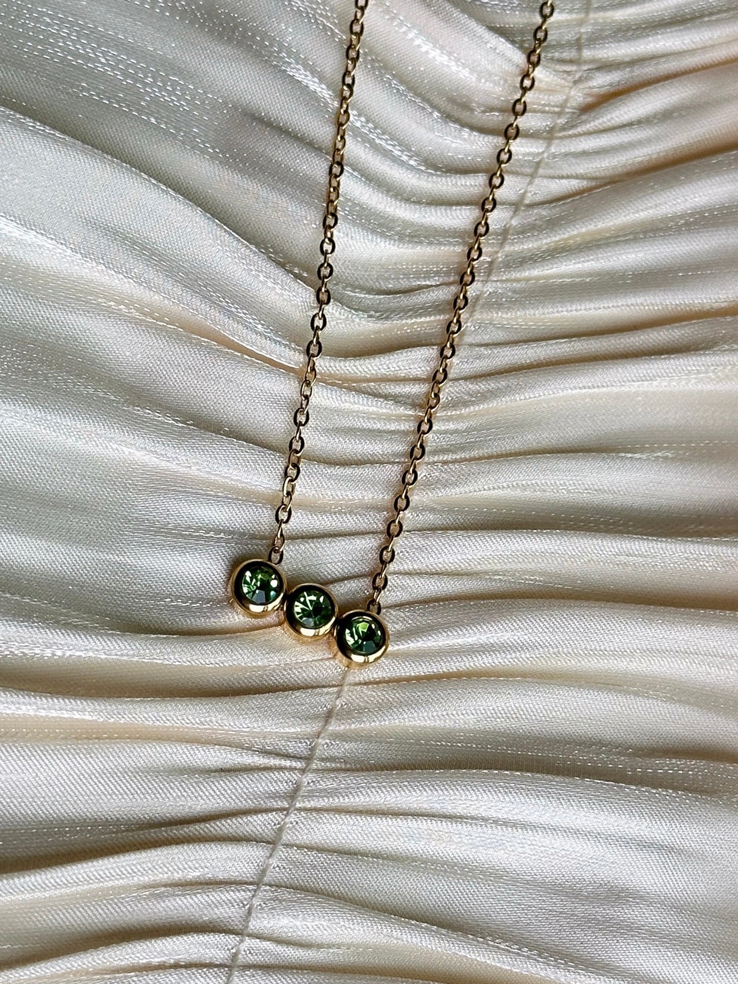 Amara - Necklace (Green)