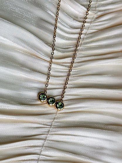 Amara - Necklace (Green)