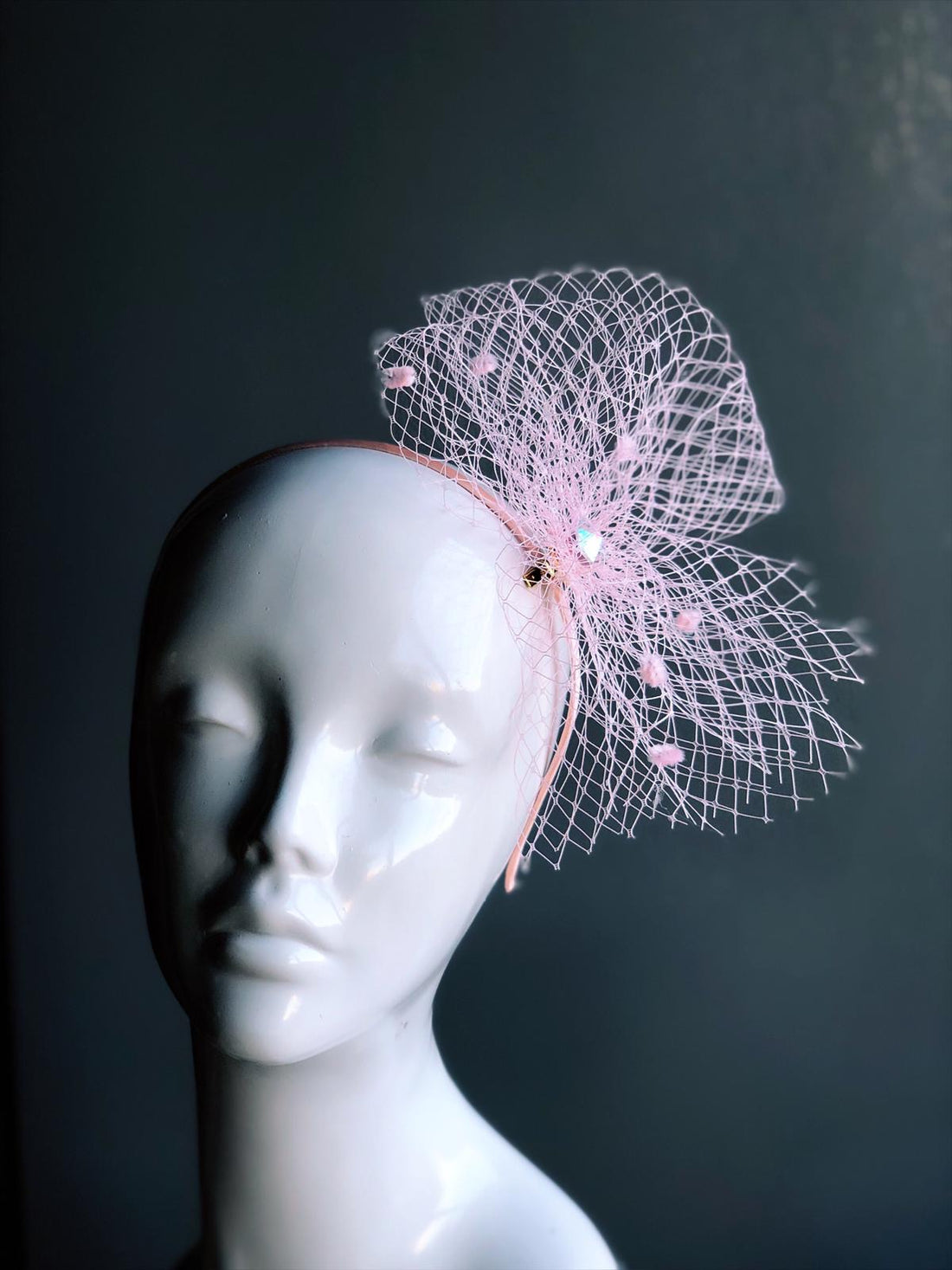 Easter Fascinator - Pastel Puff