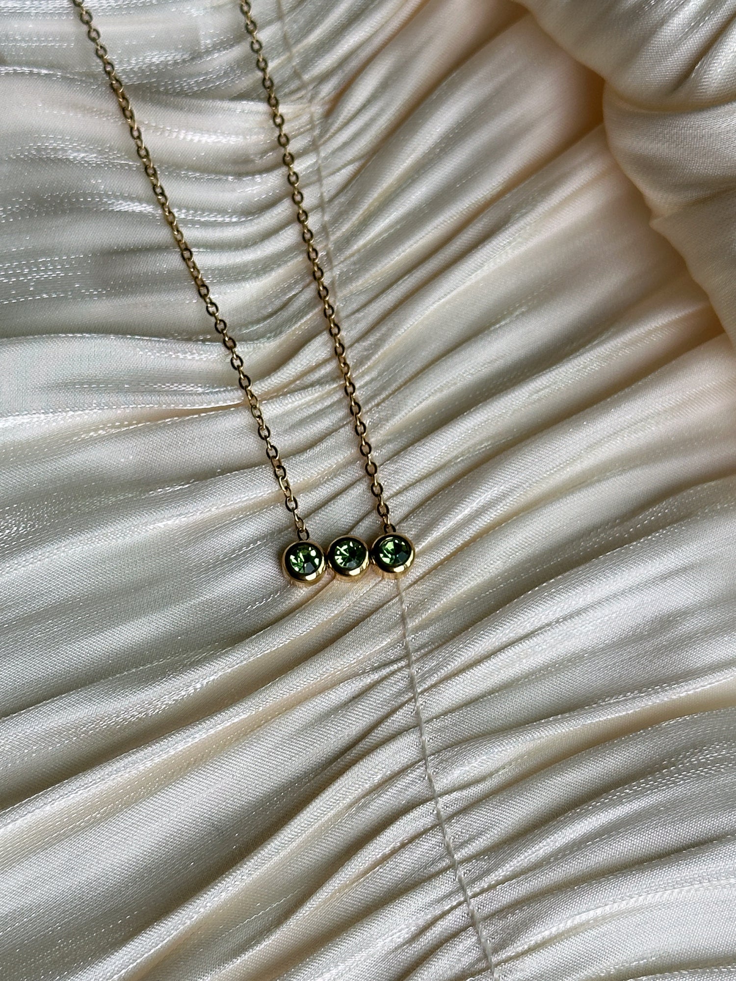 Amara - Necklace (Green)