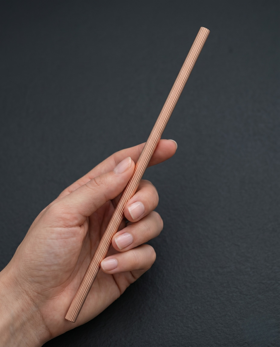 Add A Handheld Stick - Rose Gold No Tassel