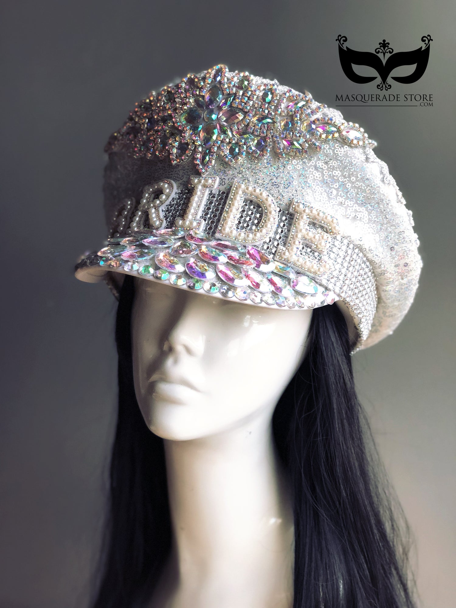 Captain Hat - Iridescent Bride