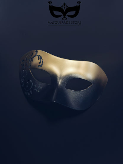 Dusktide Royals - Gold Ombre Couples Masks