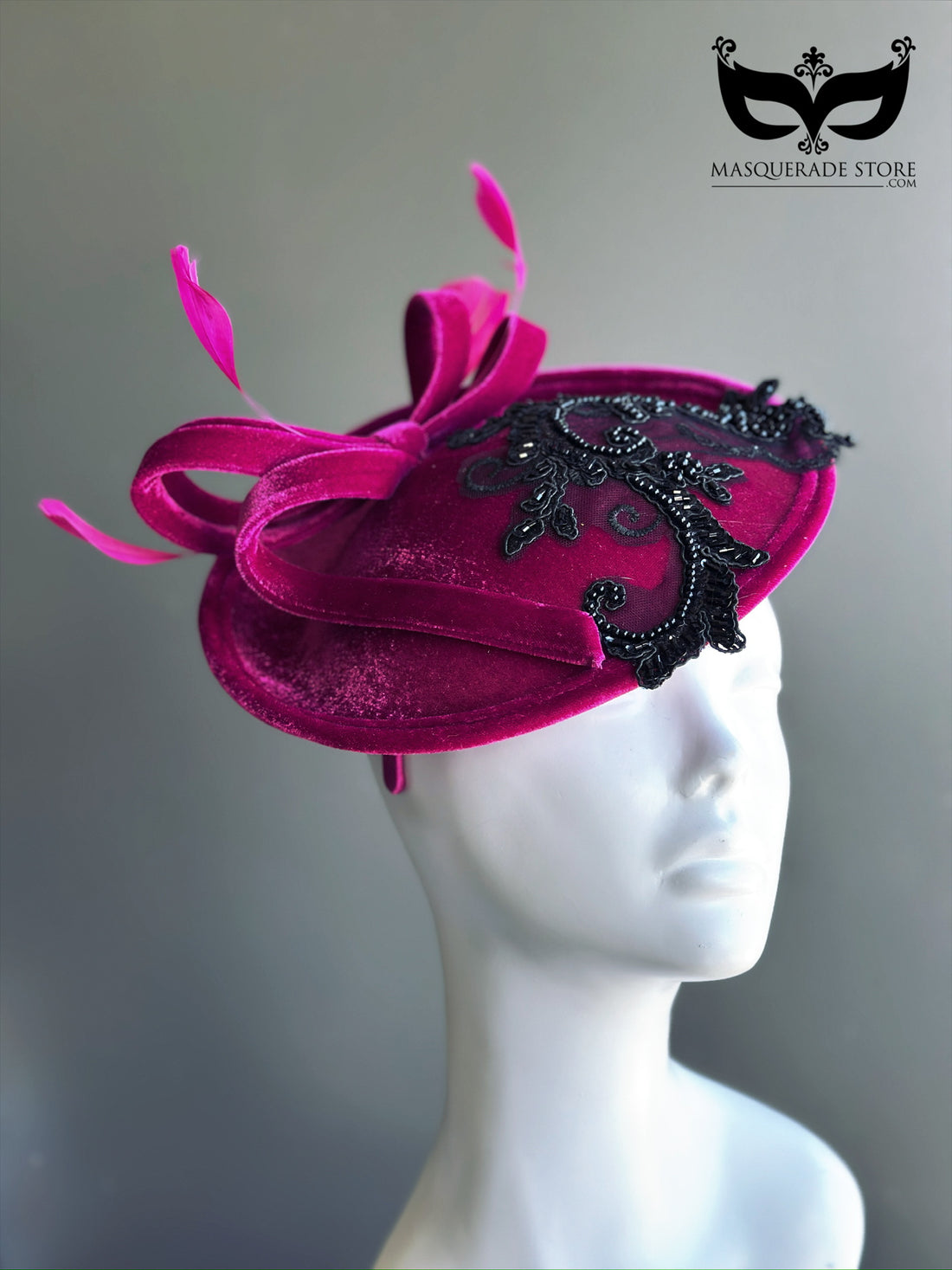 Velour Enchant – Fascinator Hat
