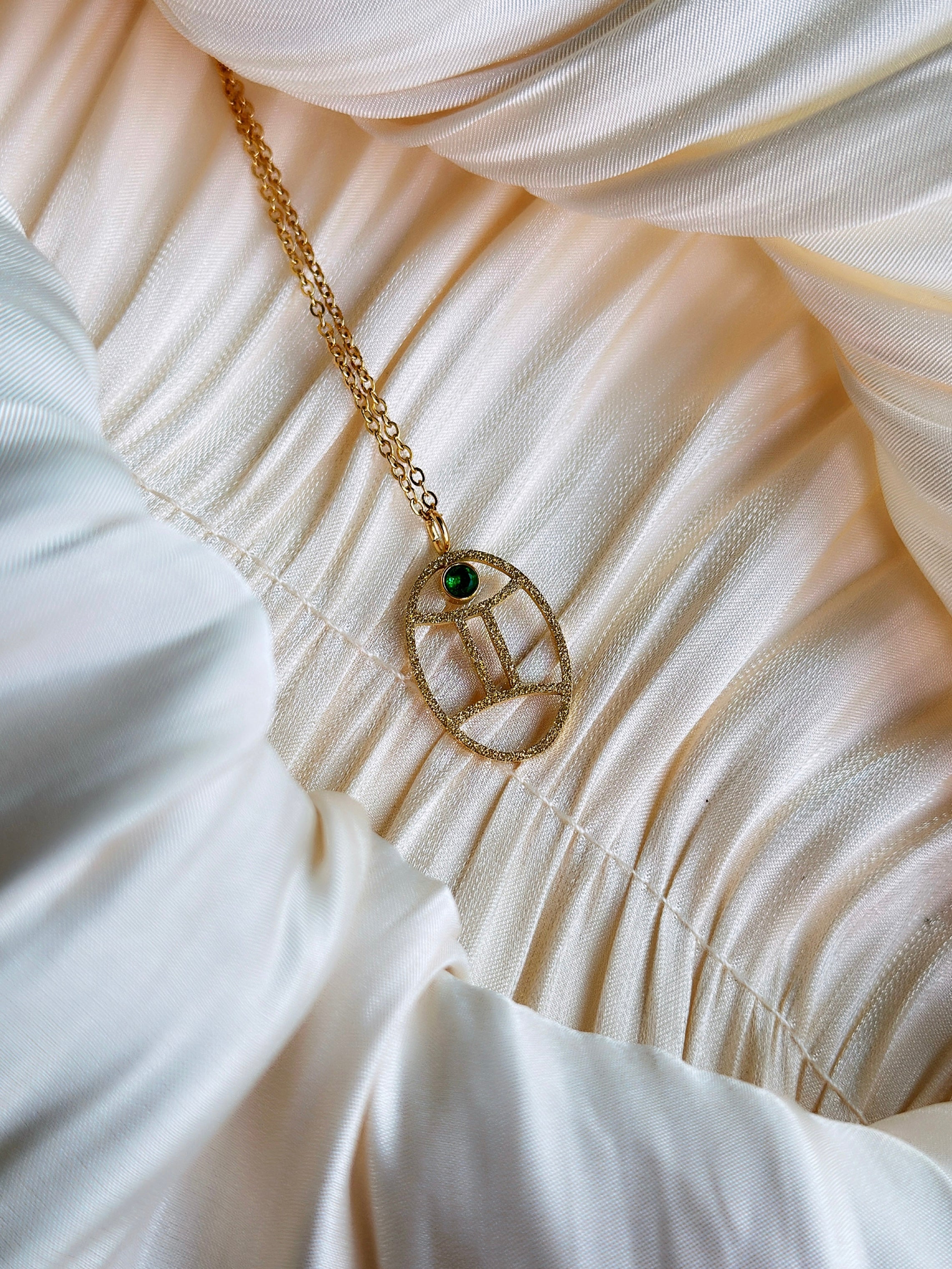 Gemini - Zodiac Necklace (Gold)