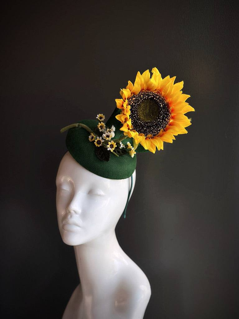 Sunflower Bloom Fascinator