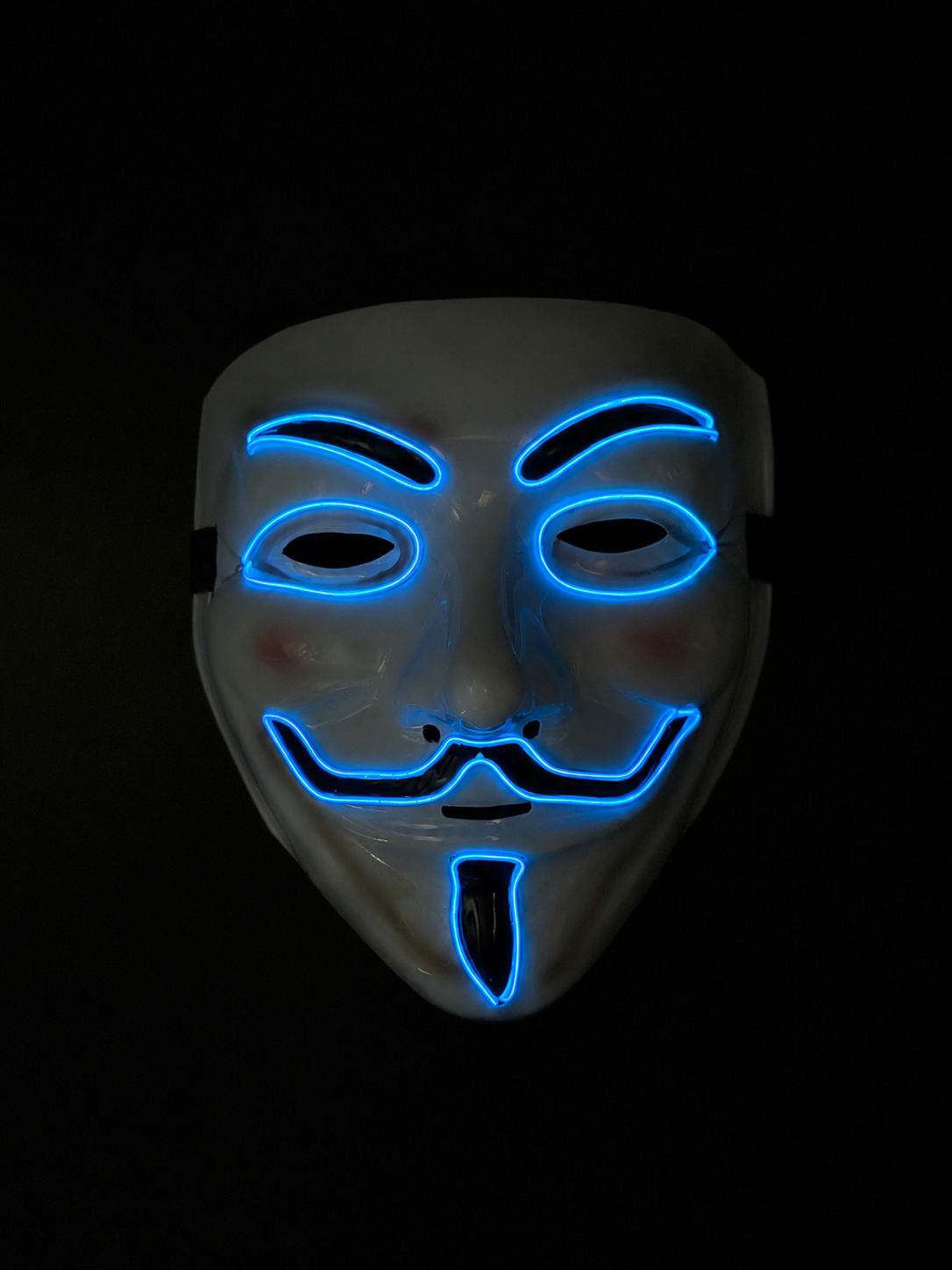 Neon Anonymous - Blue Voltage LED Mask