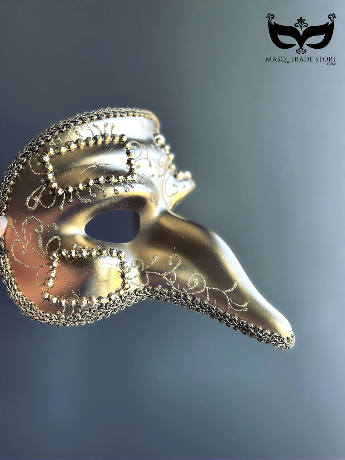 Medico della Peste - Mens Gold Plague Mask
