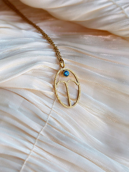 Aries - Zodiac Necklace (Gold)