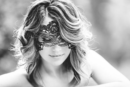 Nina Lace Mask - Black