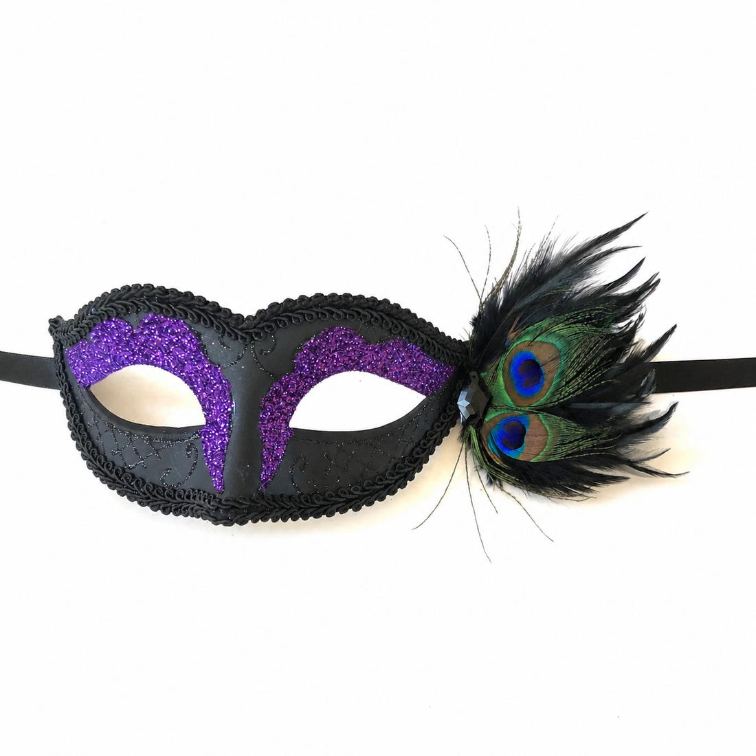 Purple Plumage – Peacock Feathers
