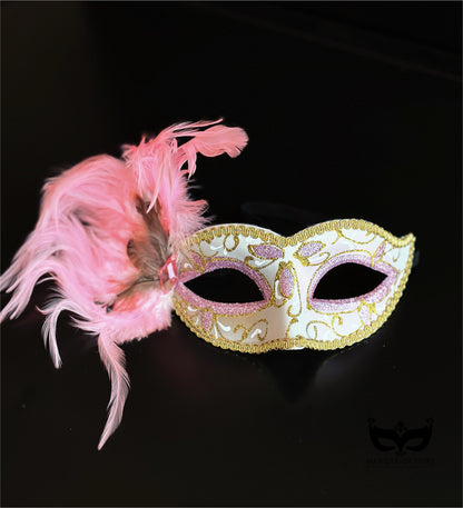Bulk Masks - Venetian Feather Elegance Collection