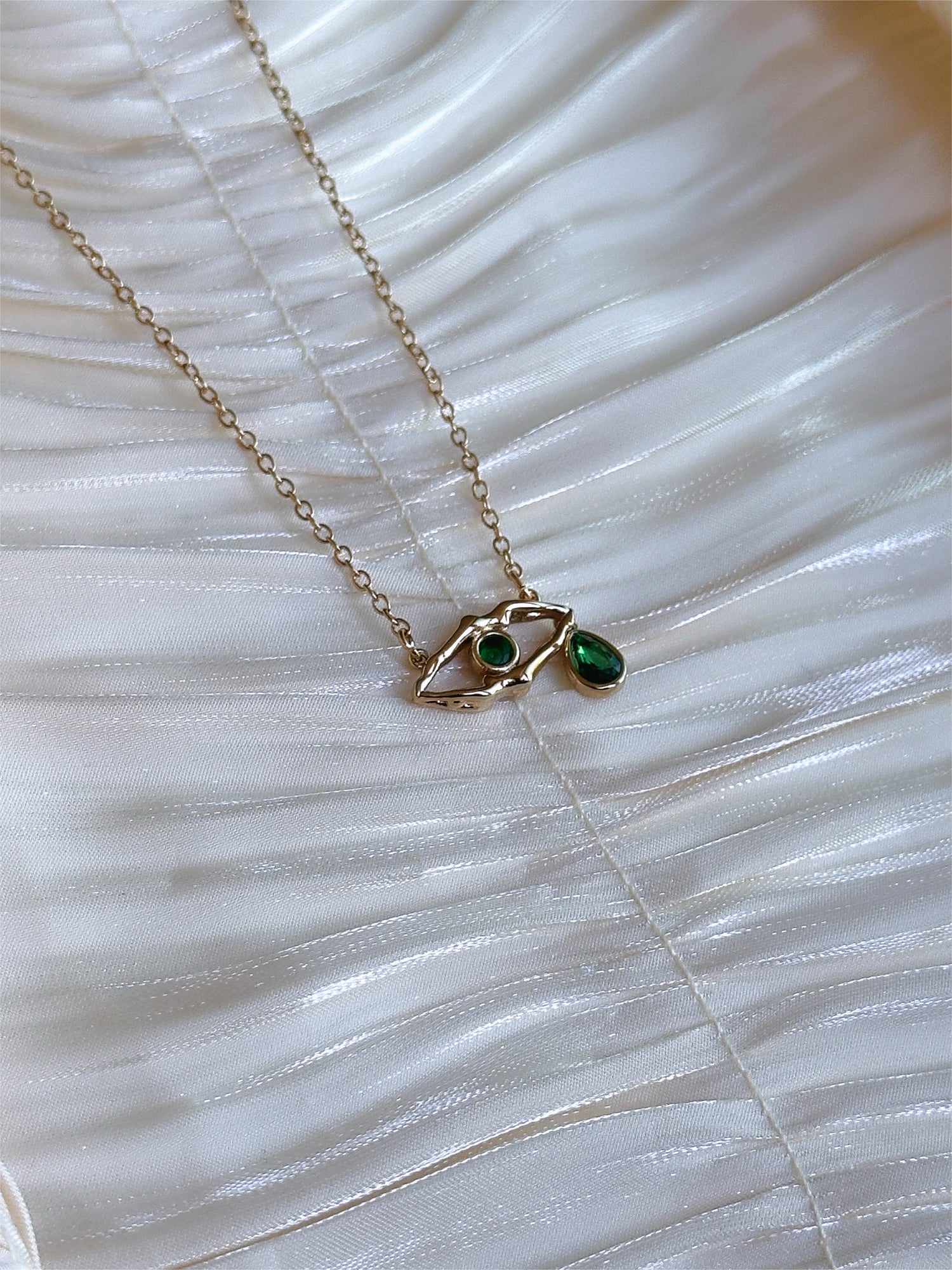 Teardrop Eye Necklace