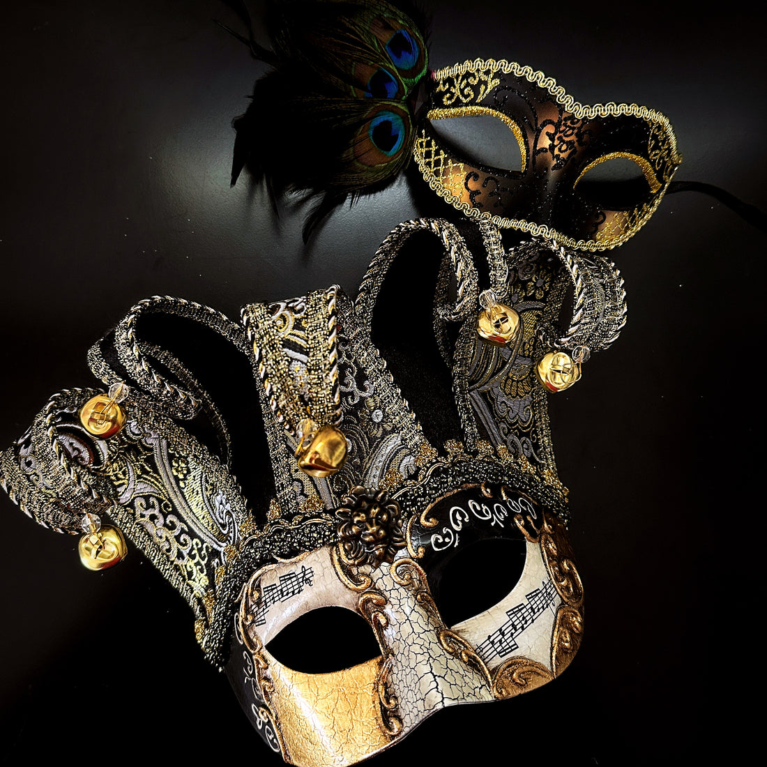 Court Jester Set - Gold &amp; Black