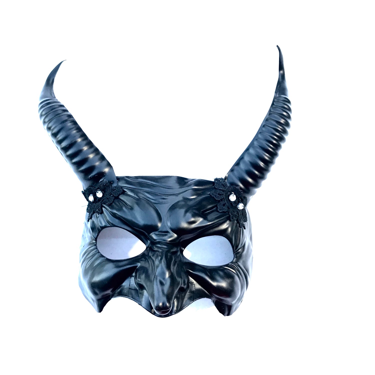 Bronze Horned Devil Mask