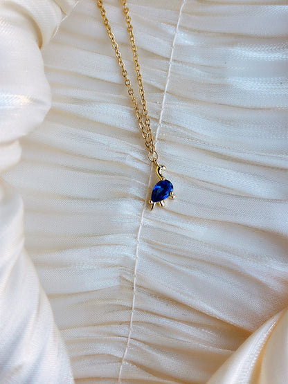 Dino - Necklace (Sapphire)