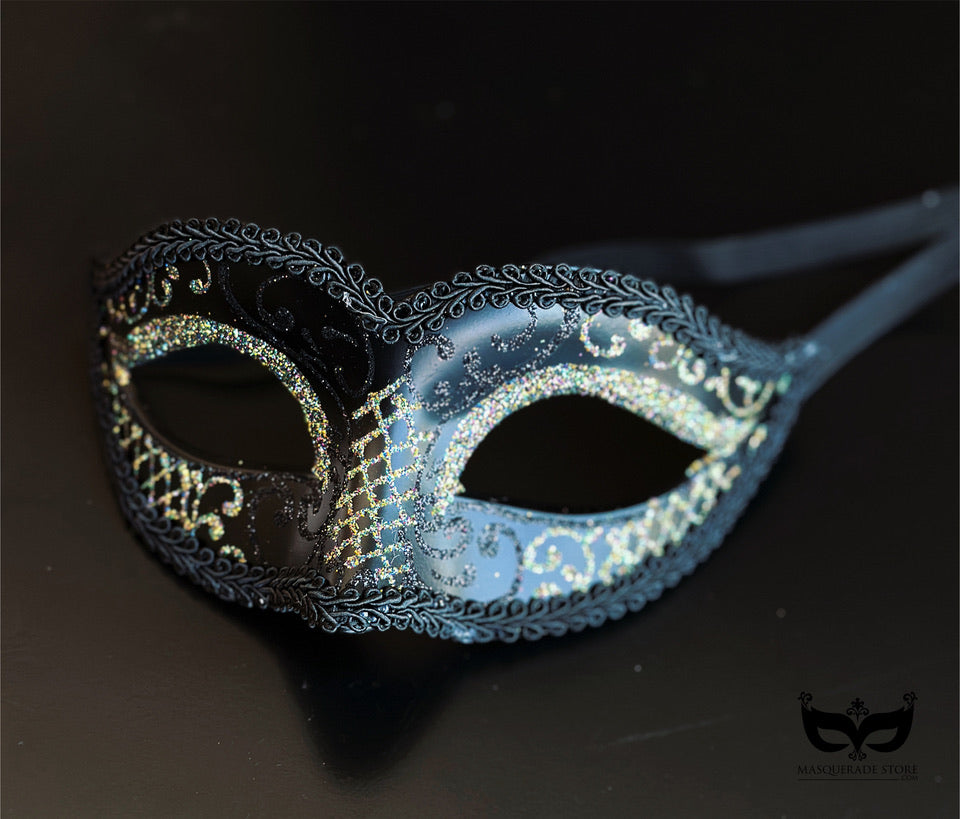 Bulk Masks - Midnight Elegance Venetian Collection