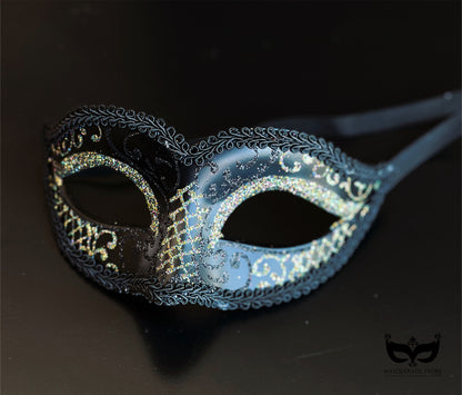 Bulk Masks - Midnight Elegance Venetian Collection
