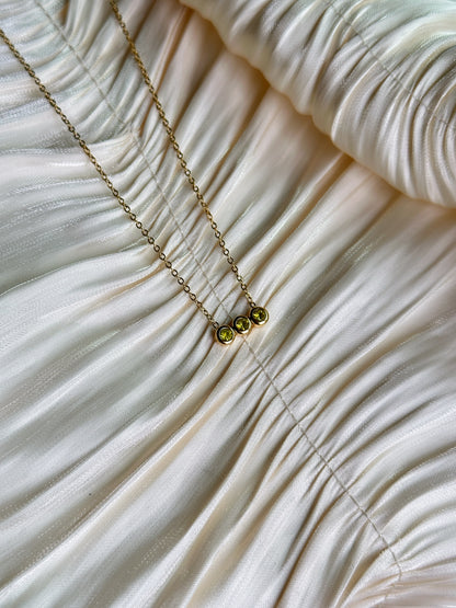 Amara - Necklace (Yellow)
