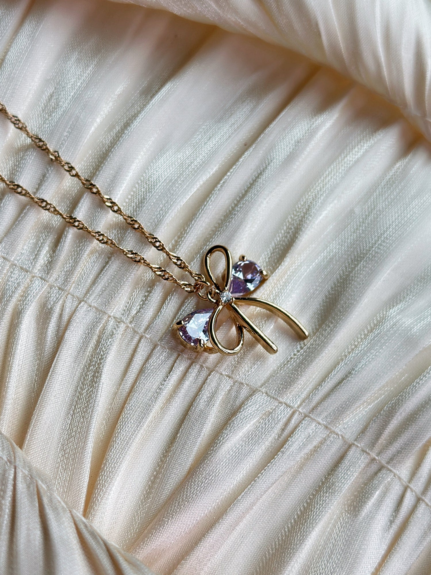 Roselle - Necklace (Lavender)